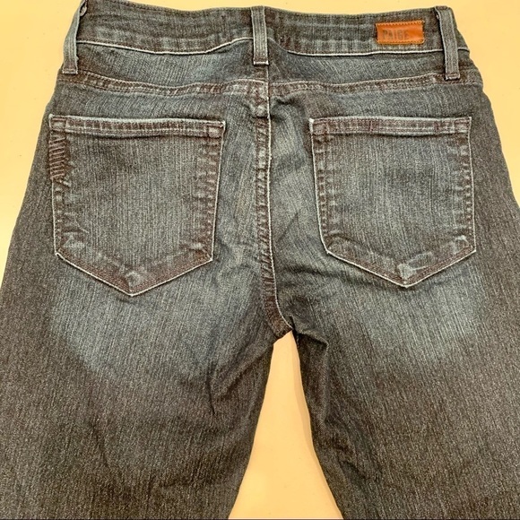 PAIGE Jeans Adult 24 Blue Kylie Crop Medium Wash Cropped Women - Picture 5 of 10